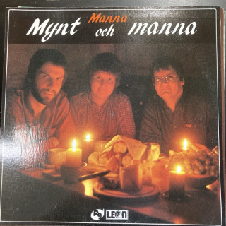 Manna - Mynt och manna (FIN/1983) LP (M-/VG+) -gospel-